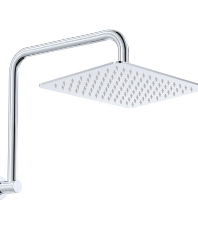 Tono Gooseneck Shower Arm Set, Chrome