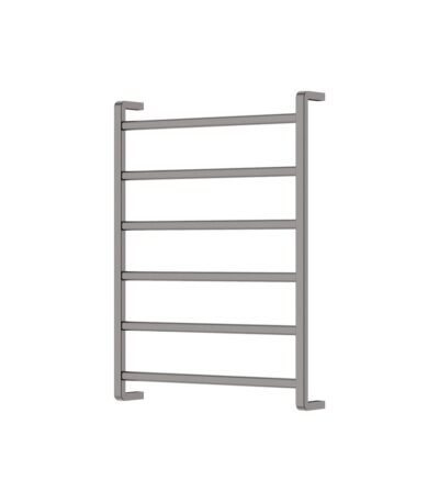 Tono Heated Towel Rail, 600 x 800mm, Gun Metal