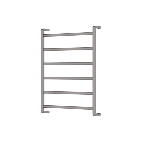 Tono Heated Towel Rail, 600 x 800mm, Gun Metal