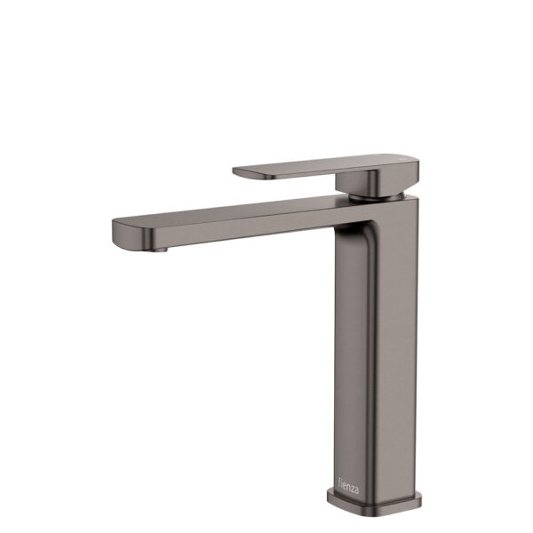 Tono Medium Basin Mixer, Gun Metal