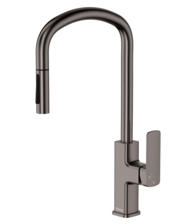 Tono Pull Out Sink Mixer, Gun Metal