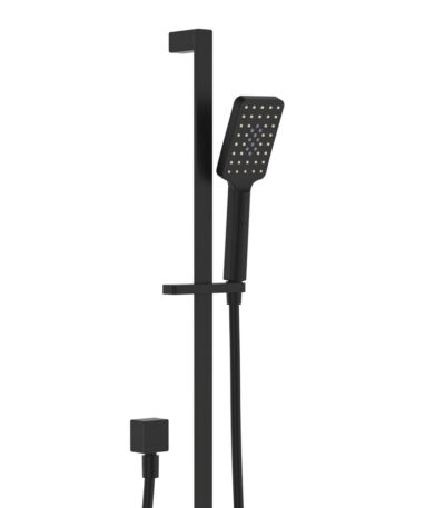 Tono Rail Shower, Matte Black