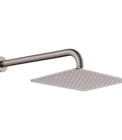 Tono Shower Arm Set, Gun Metal