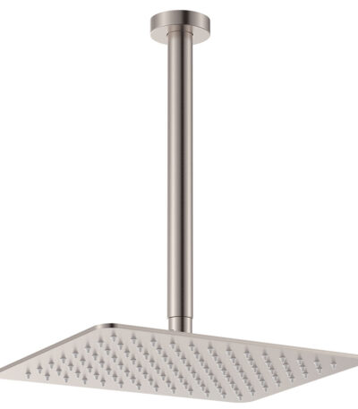 Tono Shower Dropper Set, Brushed Nickel