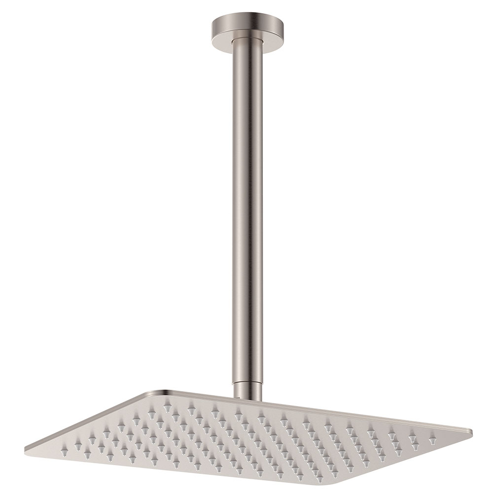 Tono Shower Dropper Set, Brushed Nickel