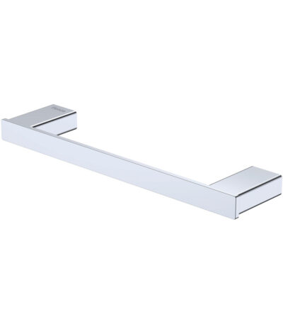 Tono Single Towel Rail, 300mm, Chrome