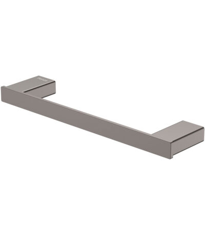 Tono Single Towel Rail, 300mm, Gun Metal