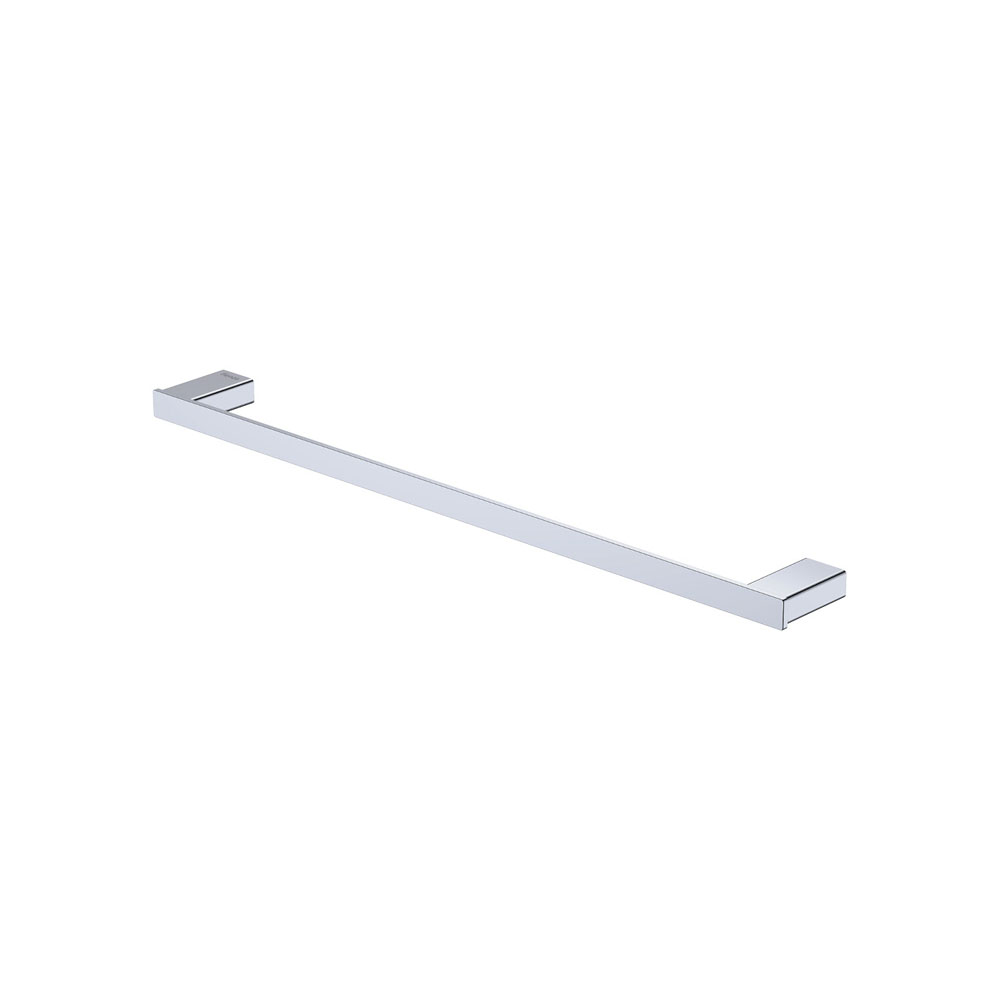 Tono Single Towel Rail, 610 mm, Chrome