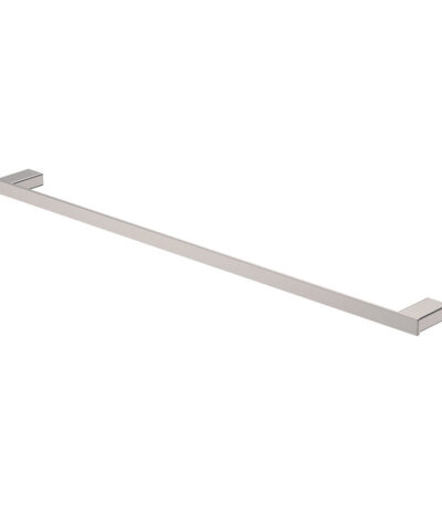 Tono Single Towel Rail, 810 mm, Brushed Nickel