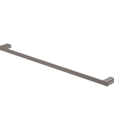 Tono Single Towel Rail, 810 mm, Gun Metal
