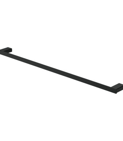 Tono Single Towel Rail, 810 mm, Matte Black