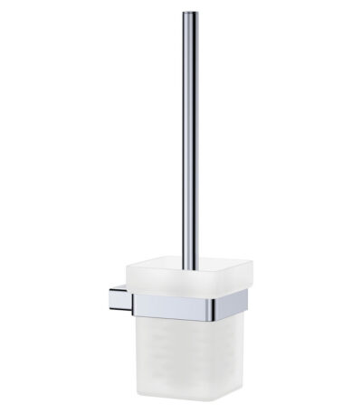 Tono Toilet Brush & Holder, Chrome