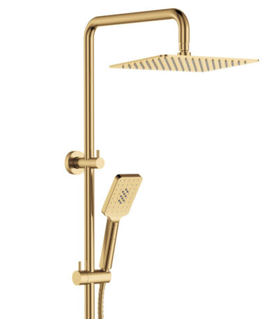 Tono Twin Shower, Urban Brass