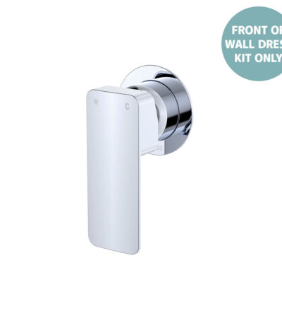 Tono Wall Mixer Dress Kit, Chrome, Small Round Plate