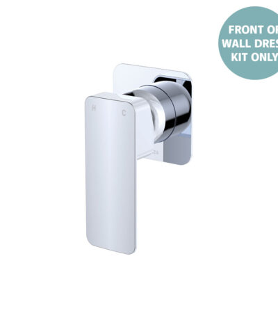 Tono Wall Mixer Dress Kit, Chrome, Square Plate