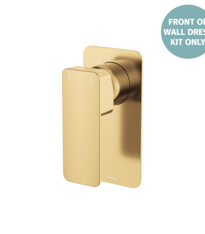 Tono Wall Mixer Dress Kit, Urban Brass, Rectangular Plate