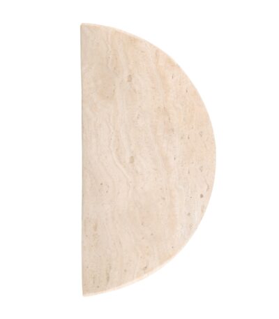 Travertine Half Moon Entry Door Pull (Single)