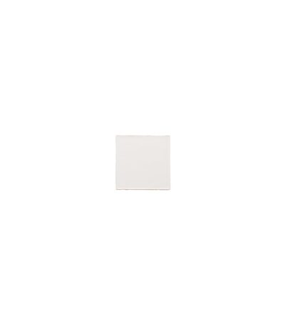 Tropea Natural Edge Square Tile - Gloss White (Sample)
