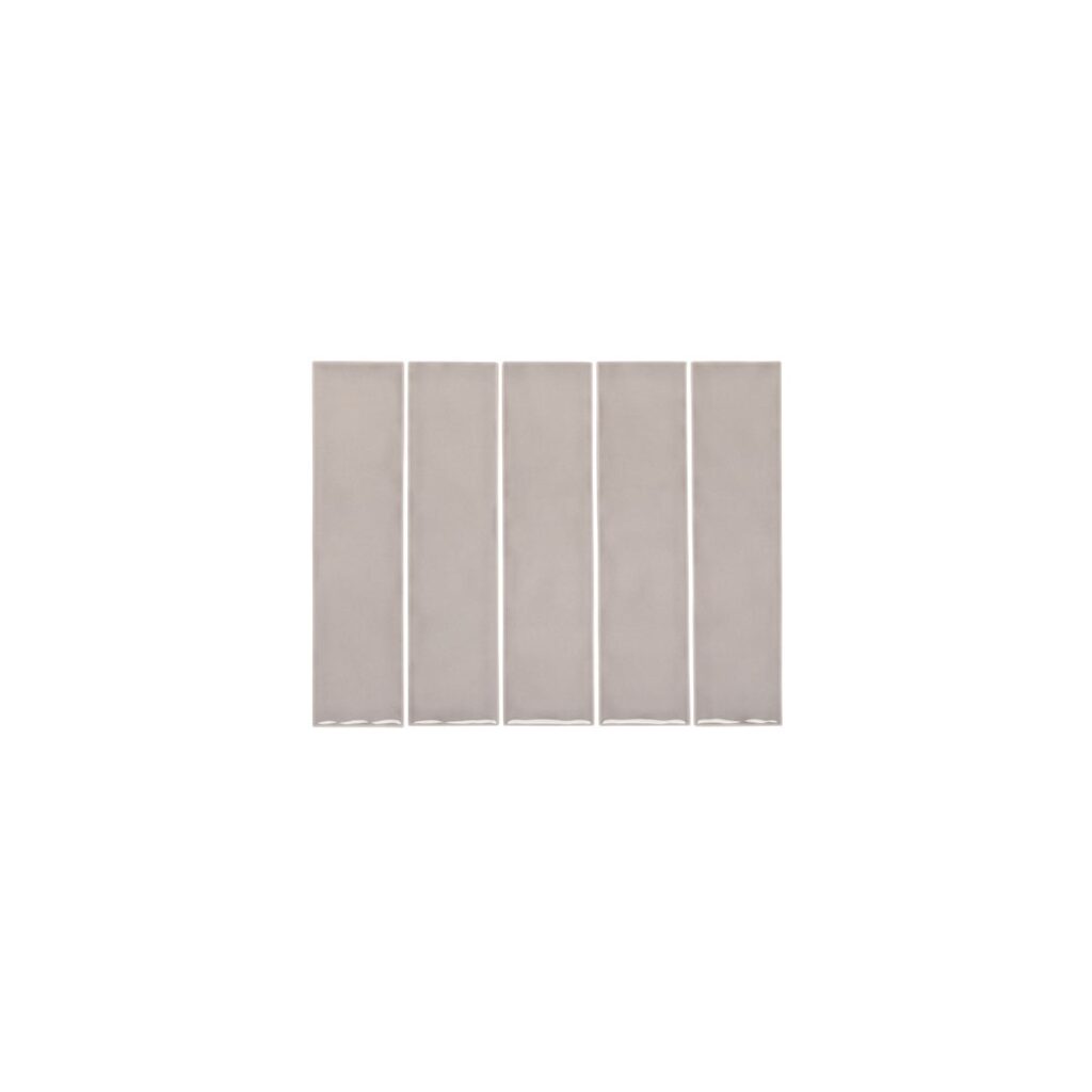 Tropea Natural Edge Subway Tile - Dove Grey