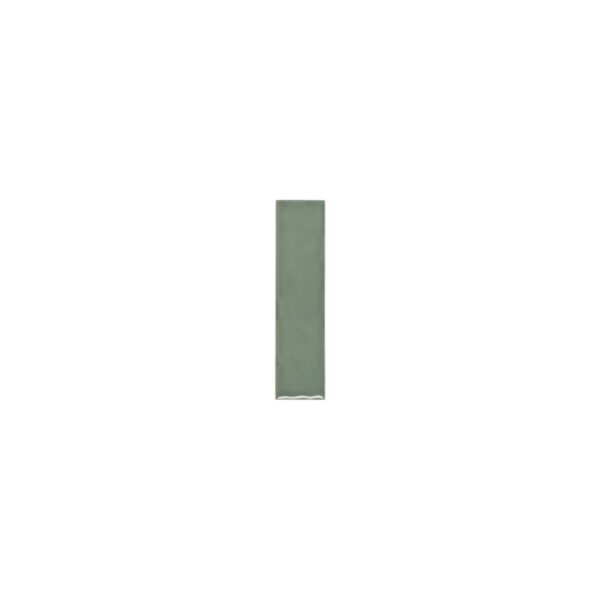 Tropea Natural Edge Subway Tile - Eucalyptus Green (Sample)