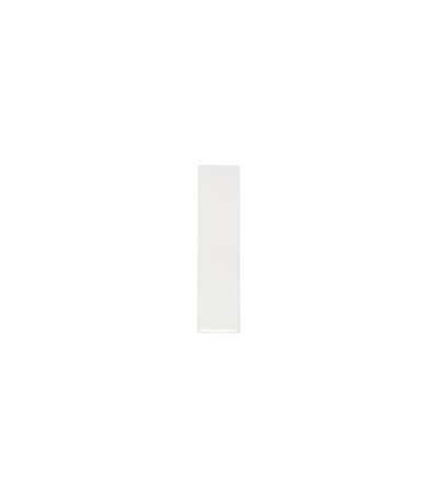 Tropea Natural Edge Subway Tile - Gloss White (Sample)