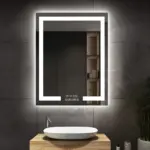 UDBK LED-05 SQUARE SMART LED MIRROR - Urban Designs Bathroom and Kitchen