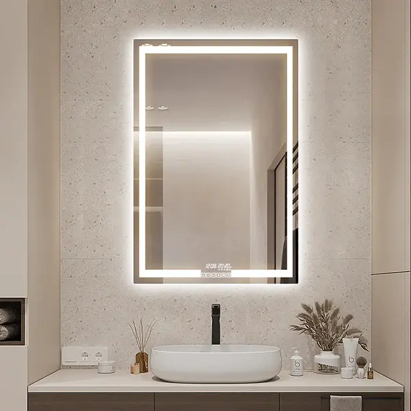UDBK LED-05 SQUARE SMART LED MIRROR - Urban Designs Bathroom and Kitchen