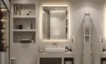 UDBK LED-06 SQUARE SMART LED MIRROR - Urban Designs Bathroom and Kitchen