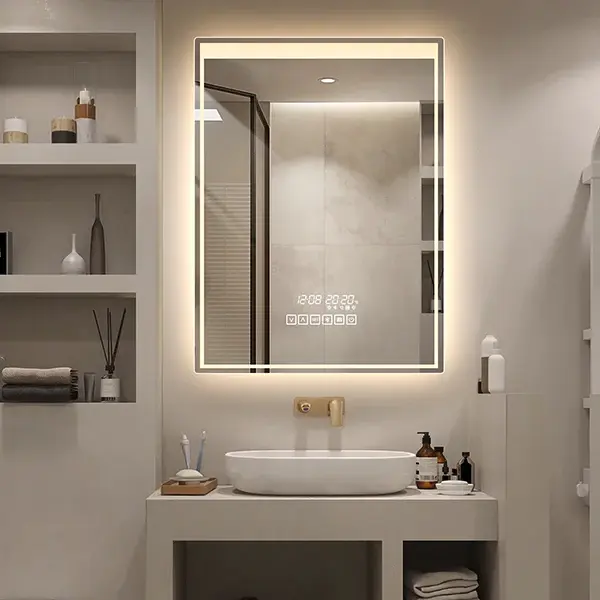 UDBK LED-06 SQUARE SMART LED MIRROR - Urban Designs Bathroom and Kitchen