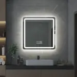 UDBK LED-07 SQUARE SMART LED MIRROR - Urban Designs Bathroom and Kitchen