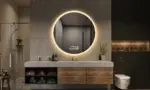 UDBK LED-09 ROUND SMART LED MIRROR - Urban Designs Bathroom and Kitchen