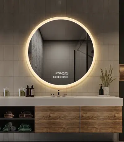 UDBK LED-09 ROUND SMART LED MIRROR - Urban Designs Bathroom and Kitchen