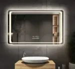 UDBK LED-11 RECTANGLE SMART LED MIRROR - Urban Designs Bathroom and Kitchen