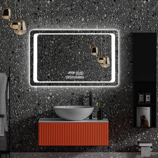 UDBK LED-11 RECTANGLE SMART LED MIRROR - Urban Designs Bathroom and Kitchen