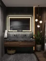UDBK LED-12 RECTANGLE SMART LED MIRROR - Urban Designs Bathroom and Kitchen