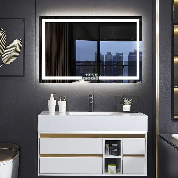 UDBK LED-12 RECTANGLE SMART LED MIRROR - Urban Designs Bathroom and Kitchen