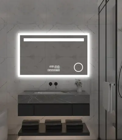 UDBK LED-13 RECTANGLE SMART LED MIRROR - Urban Designs Bathroom and Kitchen
