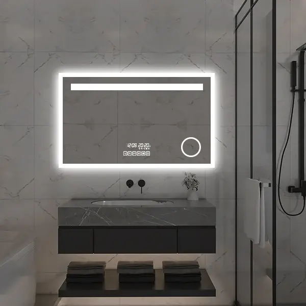 UDBK LED-13 RECTANGLE SMART LED MIRROR - Urban Designs Bathroom and Kitchen