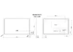 UDBK LED-14 RECTANGLE SMART LED MIRROR - Urban Designs Bathroom and Kitchen