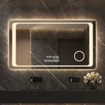 UDBK LED-14 RECTANGLE SMART LED MIRROR - Urban Designs Bathroom and Kitchen