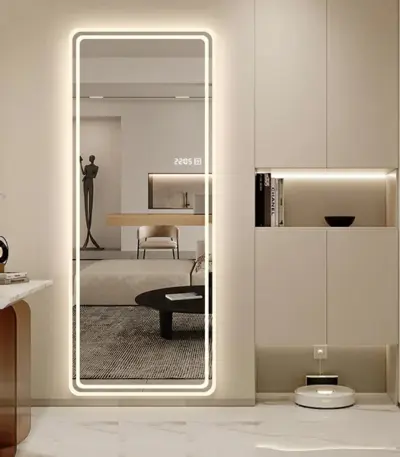 UDBK LED-15 TALL/FLOOR SMART LED MIRROR - Urban Designs Bathroom and Kitchen