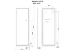 UDBK LED-16 TALL/FLOOR SMART LED MIRROR - Urban Designs Bathroom and Kitchen