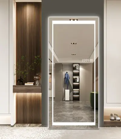 UDBK LED-16 TALL/FLOOR SMART LED MIRROR - Urban Designs Bathroom and Kitchen