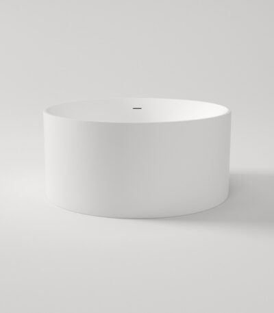 Ukiyo Acrylic Freestanding Bath - Matte White 1280mm