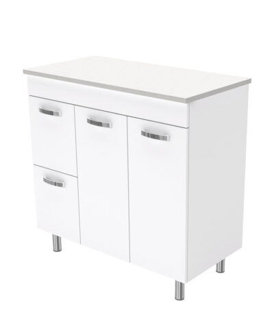 UniCab 900 Cabinet on Legs, Left Hand Drawers