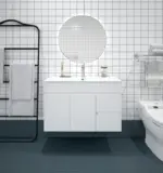 UNICASA BI-90W-GW BIANCA WALL HUNG MDF VANITY 900MM GLOSS WHITE - Urban Designs Bathroom and Kitchen