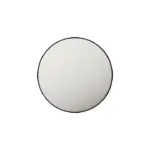 UNICASA FMR-90-MB ALUMINUM FRAMED ROUND MIRROR 900MM MATTE BLACK - Urban Designs Bathroom and Kitchen