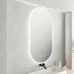 UNICASA LED-9050-O LUNA OVAL FRAMELESS LED MIRROR 500x900MM - Urban Designs Bathroom and Kitchen