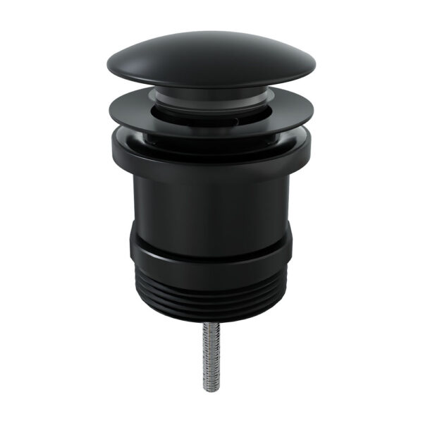 Universal Pop-Up / Pull-Out Basin Waste, Matte Black