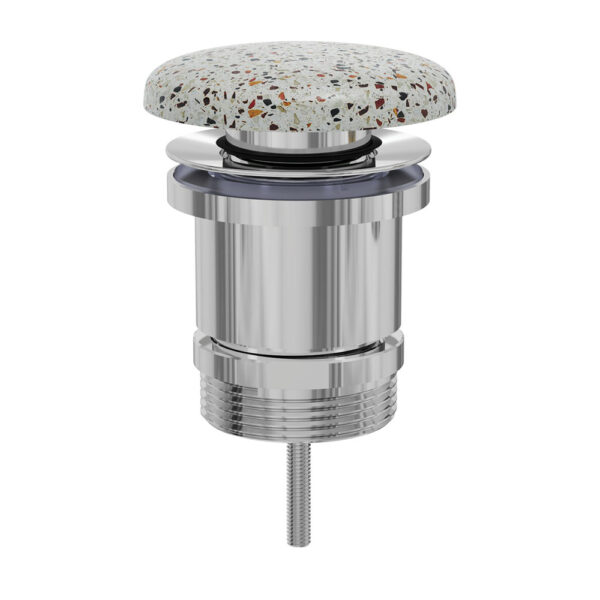Universal Pop-Up / Pull-Out Basin Waste, Terrazzo Concrete